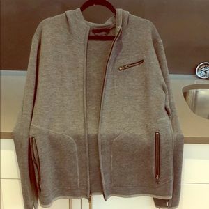 Lulu lemon grey zip up jacket hoodie